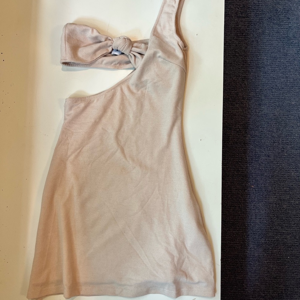 Princess Polly Cooper Mini Dress - Cream - Picture 3 of 4